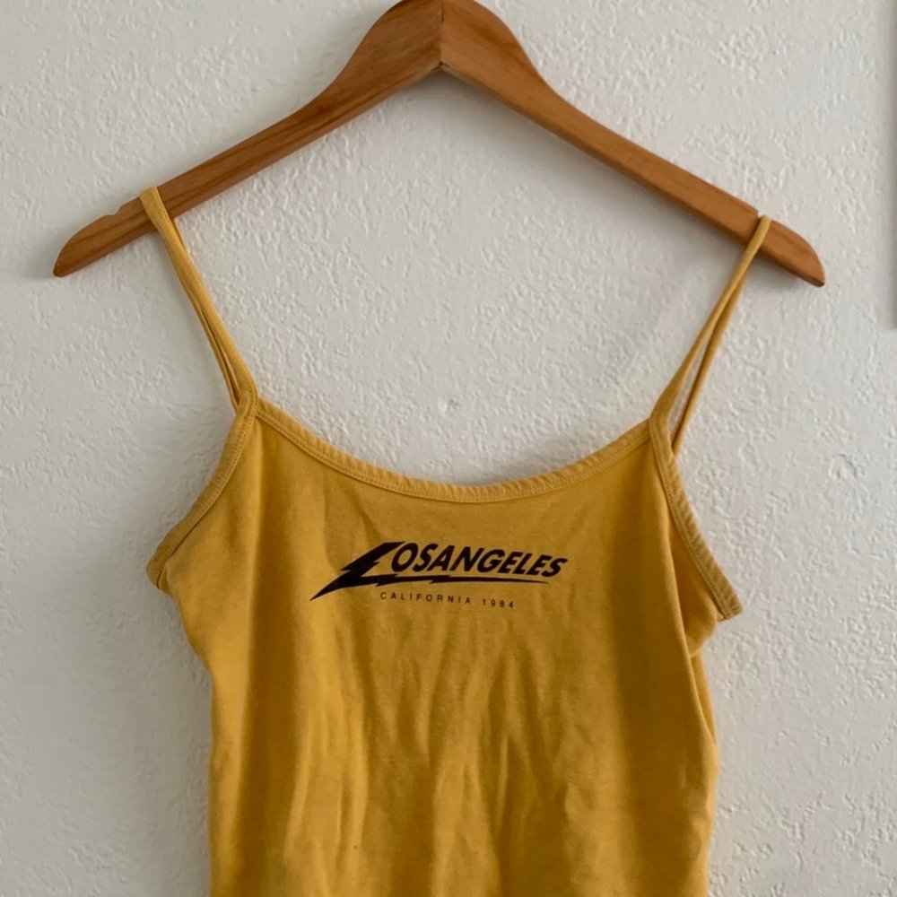 Yellow Los Angeles Tank